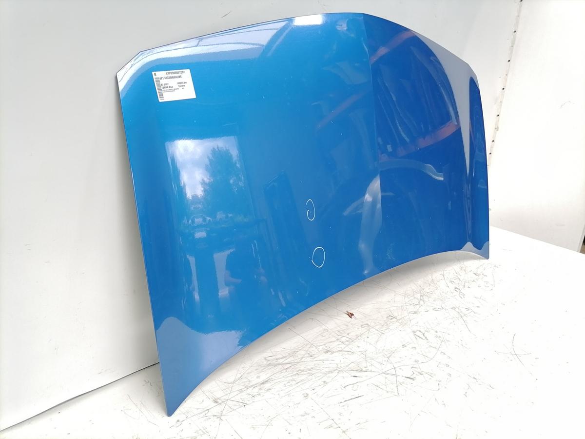 Renault Megane 2 original Motorhaube TERNA Blue Extrem Bj.2007